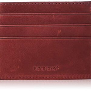 Pendleton Slim Pocket Wallet, Red, One Size