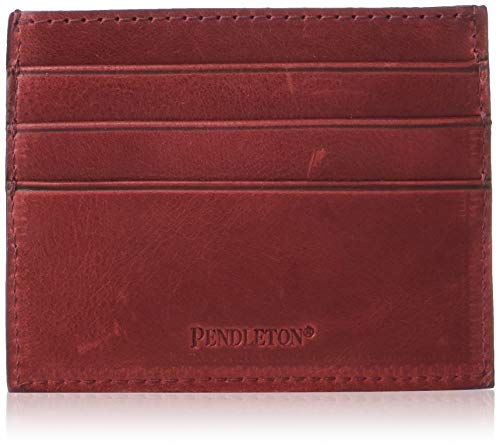 Pendleton Slim Pocket Wallet, Red, One Size