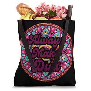 Always Make Dua Islam Religion Muslim Allah Ramadan Eid Gift Tote Bag