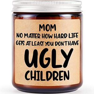 best gifts for mom from daughter son, mom gifts for mothers day – mothers day birthday gifts for mom, funny gifts for moms day gifts, mom birthday gifts, lavender scented candles, funny soy candle