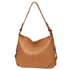 yaluxe shoulder bag genuine leather tote handbag crossbody bags for women