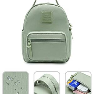 HotStyle ETTASA Mini Backpack, Cute for Women & Teen Girls, Sage Green