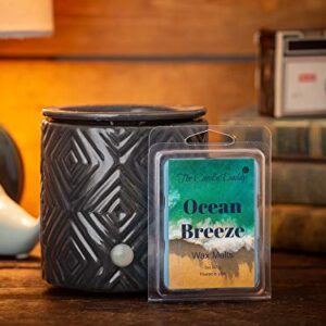 The Candle Daddy Ocean Breeze - 2 oz Wax Melt- 6 Cubes- Refreshing Beach Scent, Gift for Women, Men, BFF, Friend, Wife, Mom, Birthday, Sister, Daughter, Sea Aroma