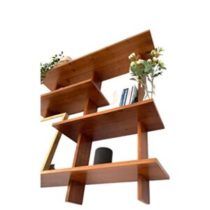 DOITYOURSHELVES Customizable Modular Designer Bookshelf. Floating Shelves or Book Shelves for Living Room or Home Office. Real Hardwood Wall Shelves Bookshelves Premium Hanging Shelf