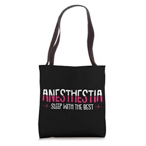 anesthesia nurse anesthesiologist crna anesthetist gift tote bag