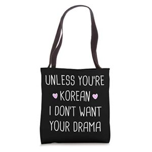korean drama k-drama merchandise kdrama merch women teen tote bag