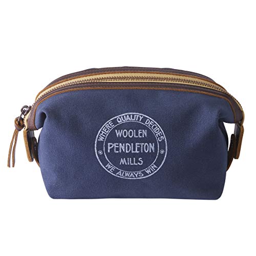 Pendleton Essential Zippered Canvass Pouch (Navy)