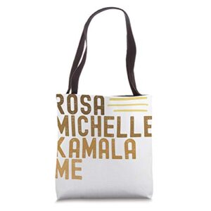 black history month african american melanin pride tote bag