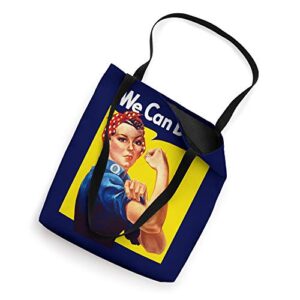 Rosie The Riveter - We Can Do It Tote Bag