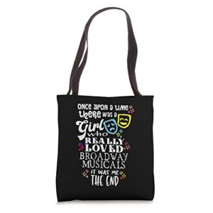 once upon a time merchandise broadway musical theatre gifts tote bag