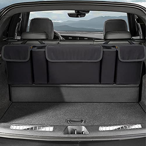 AOPHY Car Trunk Organizer, Backseat Hanging Organizer with 5 Super Large Storage Pockets -Car Seat Organizer for SUV,Truck,Space Saving Expert