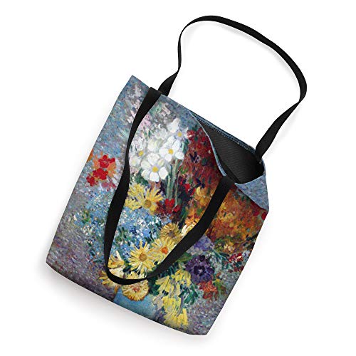 Vincent van Gogh | Flowers in a Blue Vase Tote Bag