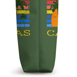 Cabo San Lucas Mexico Tropical Retro Sunset Palm Tree Tote Bag