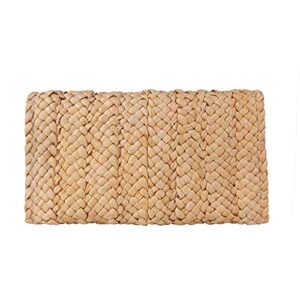 Freie Liebe Straw Clutch Purses for Women Summer Beach Bags Envelope Woven Clutch Handbags