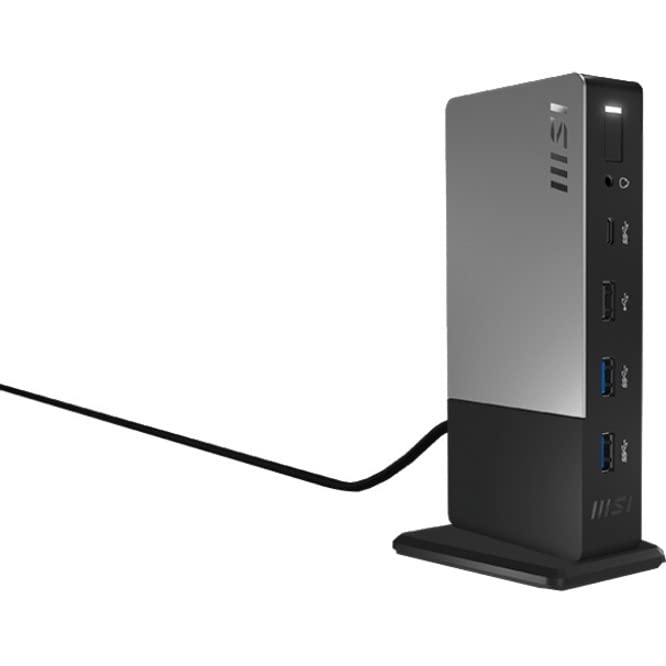 MSI Black USB C Docking Station 2nd gen