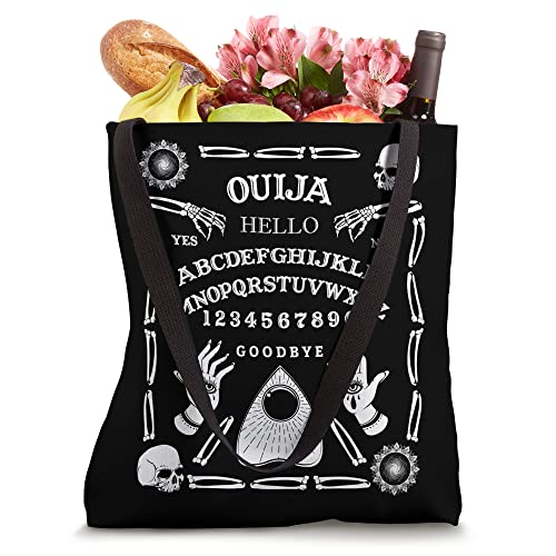 Halloween Ouija Spirit Board Ghost Paranormal Spiritual Tote Bag