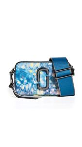 marc jacobs women’s the watercolor snapshot, blue multi, one size