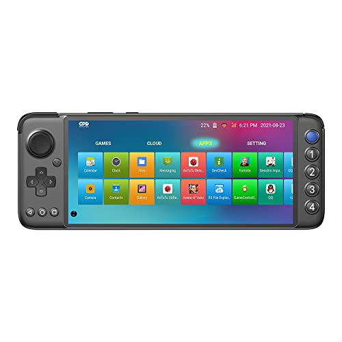 GPD XP Plus- 6.81 Inches Modularity Design Handheld Gaming Console 2400X1080 Resolution Touchscreen Android 11 [CPU Dimensity 1200], 6GB RAM/128GB Storage