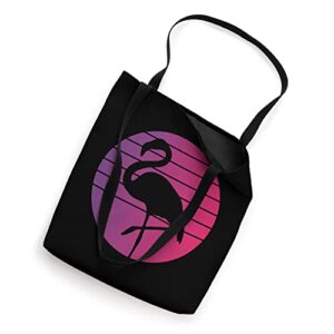 Flamingo Retro Style Vintage Tote Bag