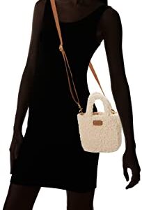 UGG womens Maribel Mini Sherpa Cross Body Bag, Natural, One Size US