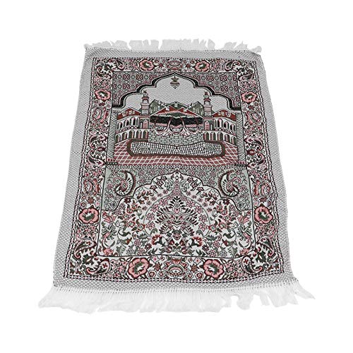 ABOOFAN 1 Pc Muslim Prayer Mat Mosque Comfortable Prayer Rug Portable Prayer Rug