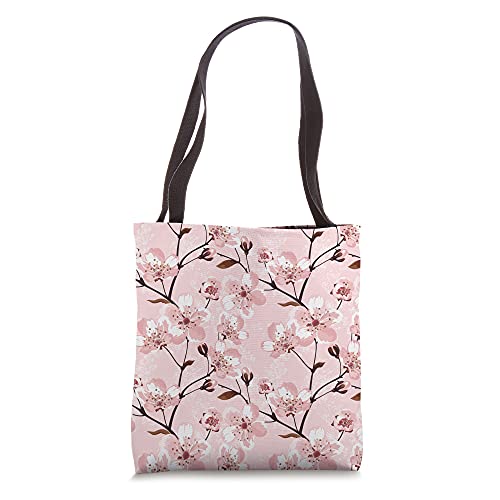 Pink Floral Pink Cherry Blossom Tree Washington D.C. Japan Tote Bag