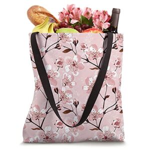 Pink Floral Pink Cherry Blossom Tree Washington D.C. Japan Tote Bag