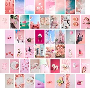 pink wall collage kit, bedroom wall decor, photo collage kit for wall aesthetic, wall collage kit aesthetic pictures, wall decor aesthetic, pink wall decor, wall collage kit, 4×6 inch