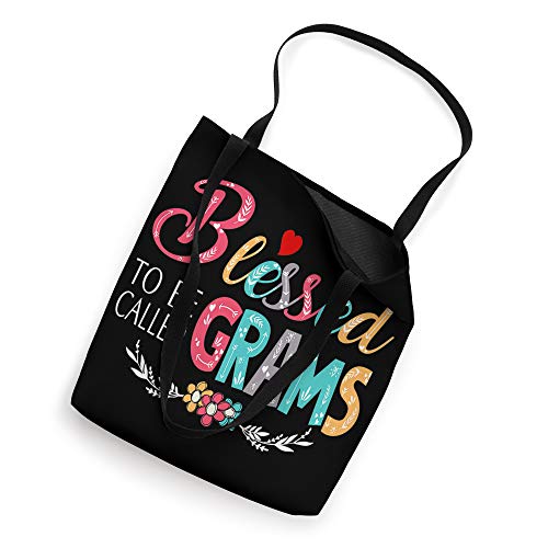 Blessed to be called Grams Colorful-Grandma Gift Tote Bag