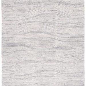 Safavieh Metro Collection 8' x 10' GreyIvory MET995F Handmade Premium Wool Living Room Dining Bedroom Area Rug