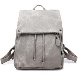 women backpack waterproof anti-theft lightweight pu fashion leather shoulder bag travel backpack