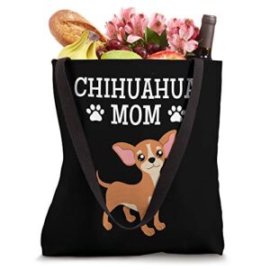 Chihuahua Mom for Women and Girls Tote Bag