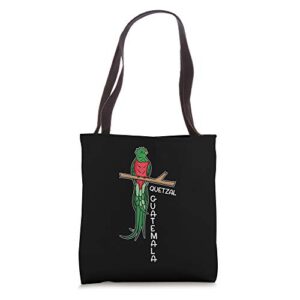 quetzal bird guatemalan travel souvenir guate guatemala tote bag