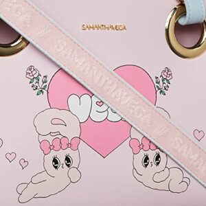 SAMANTHAVEGA(サマンサベガ) Shoulder Mini Bag, Safety Pink