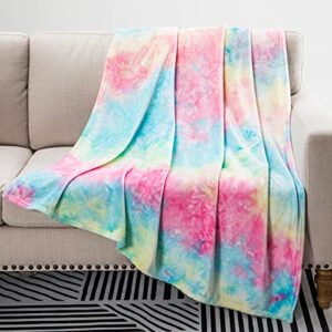 cocoplay w throw blanket for couch (multi-pink, throw（50”×60”）)
