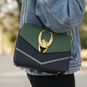 Loungefly Marvel Loki Hardware Crossbody Bag