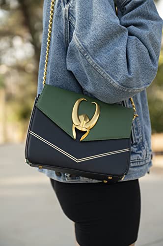 Loungefly Marvel Loki Hardware Crossbody Bag