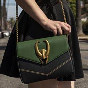 Loungefly Marvel Loki Hardware Crossbody Bag