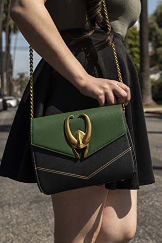 Loungefly Marvel Loki Hardware Crossbody Bag