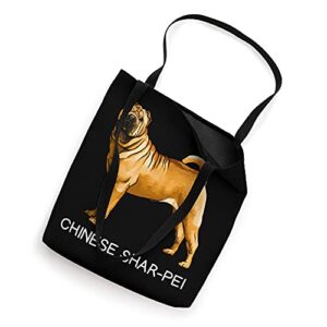 Chinese Shar-Pei Crazy Dog Lover Tote Bag