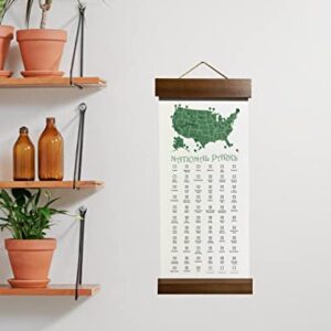 US National Park Checklist Map - 63 National Park Check Off List - National Park Checklist Poster - USA National Parks Gift - National Park Scratch Off (USA)