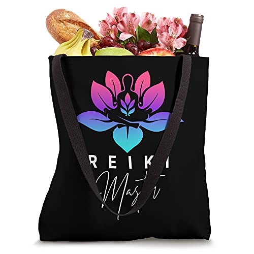 Spiritual Reiki Master Energy Therapy Meditation Tote Bag