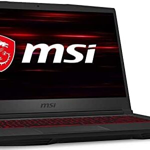 MSI GF65 Thin 10UE Gaming Laptop: 15.6" 144hz IPS-Level Screen, Intel 10th Gen i5-10500H, NVIDIA GeForce RTX3060, 512GB SSD, 8GB Memory, Black