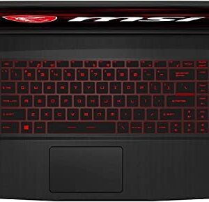 MSI GF65 Thin 10UE Gaming Laptop: 15.6" 144hz IPS-Level Screen, Intel 10th Gen i5-10500H, NVIDIA GeForce RTX3060, 512GB SSD, 8GB Memory, Black