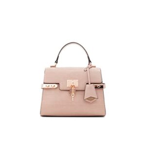 aldo women’s agroliaa top handle bag, light pink