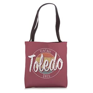 Vintage Toledo Ohio Tote Bag