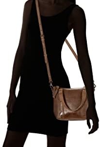 Frye womens Melissa Small Zip Tote Crossbody, Khaki, One Size US