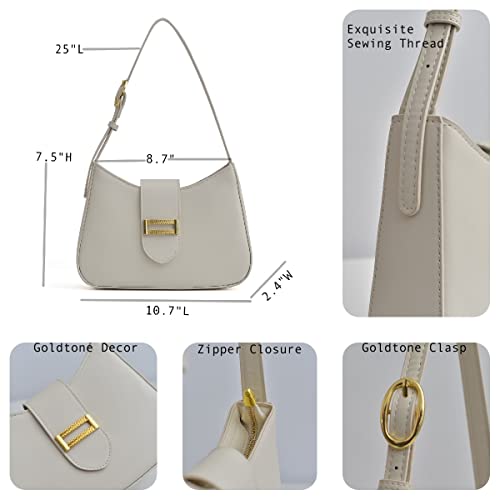 Women’s Shoulder Bag Hobo Handbags Small Purse Tote Clutch Handbag With Adjustable Strap…