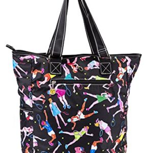 Sydney Love Sport Tennis Tote (Court Time-Black)