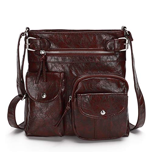 KL928 Women Crossbody Bag shoulder Purses for Women (939-brown)